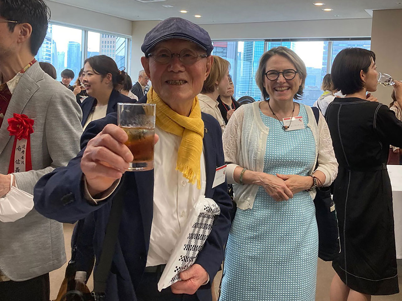 ちばてつやさんと、乾杯!