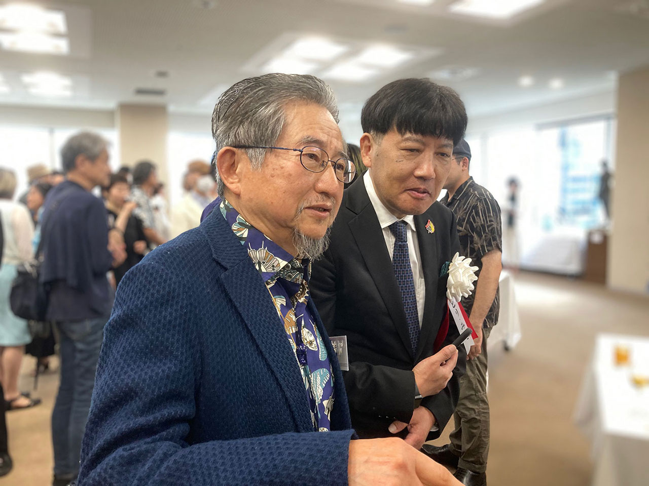 永井豪さんと、とり・みきさん